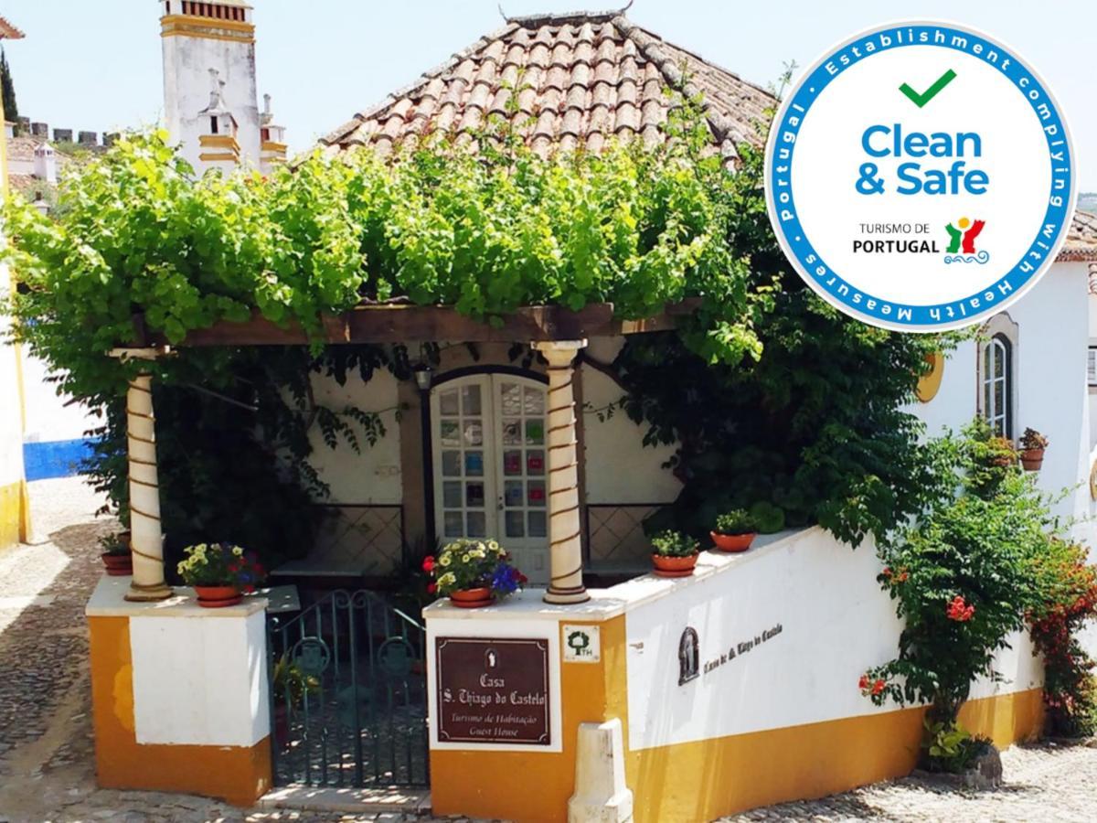Casa De S. Thiago Do Castelo Hotel Obidos Luaran gambar